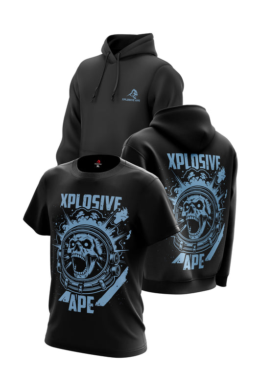 XAPE Ranger Hoodie & Tee Combo - Black