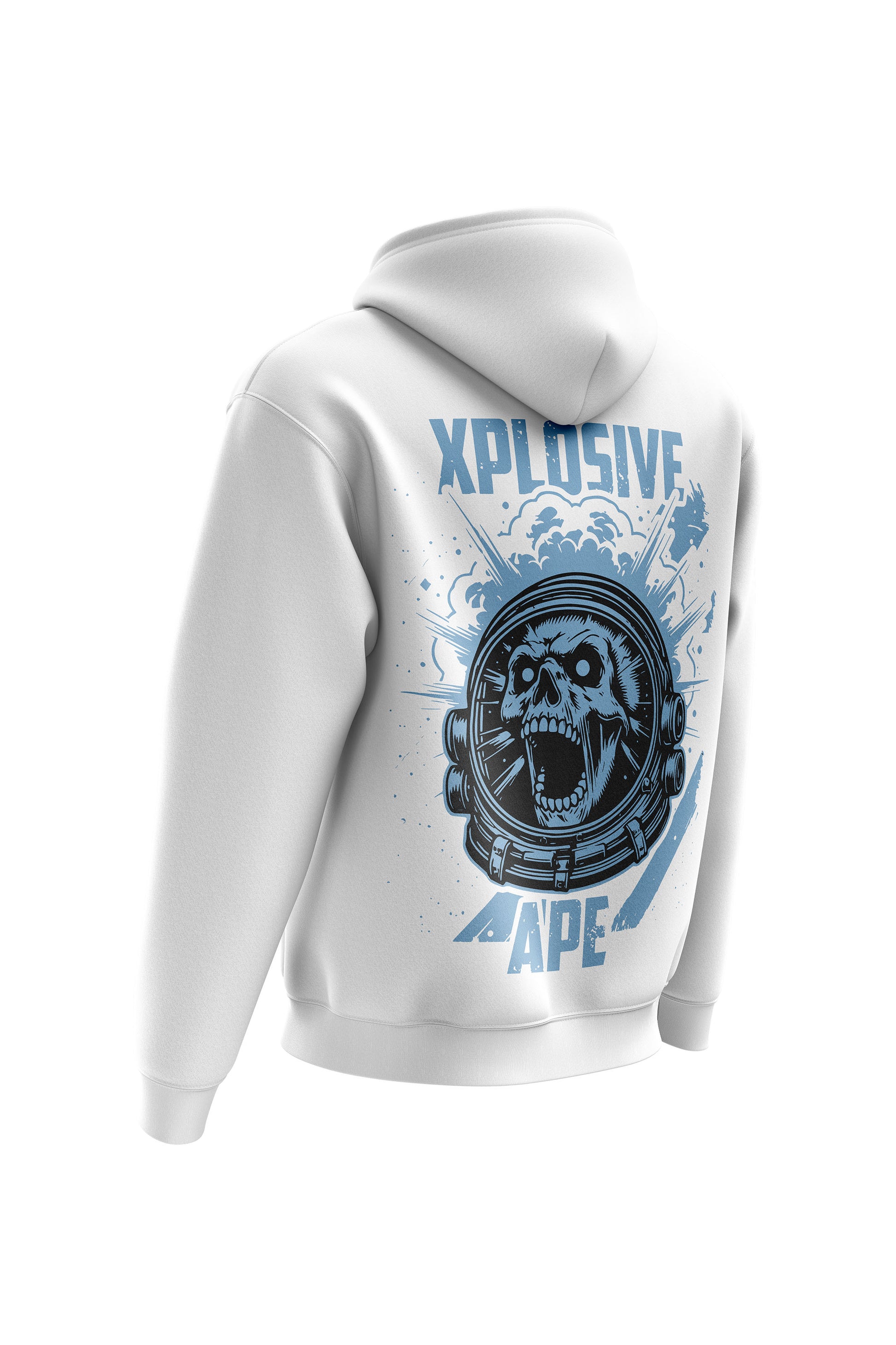 XAPE Ranger Hoodie & Tee Combo - White