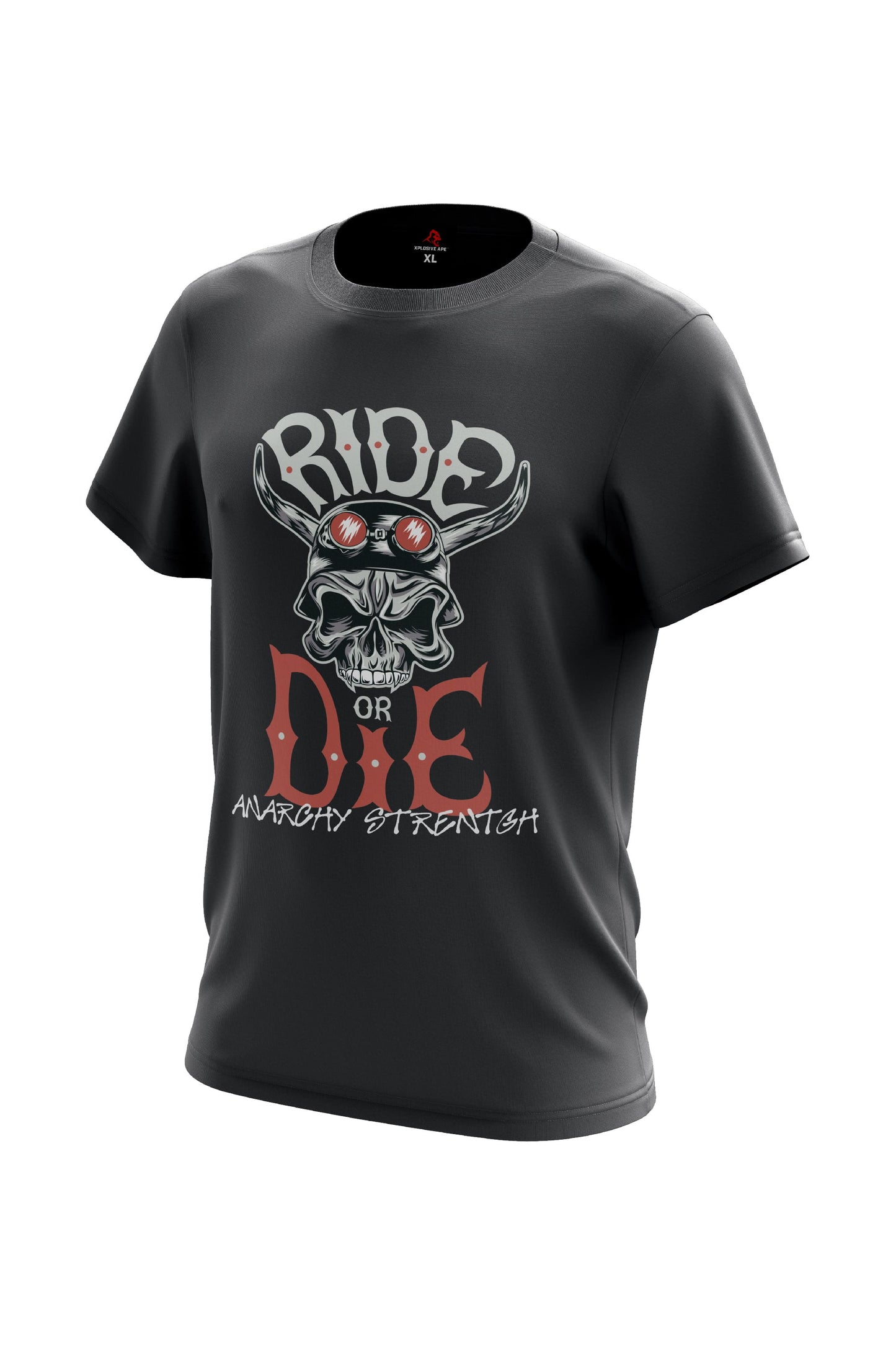 AS Ride Or Die Tee - Charcoal