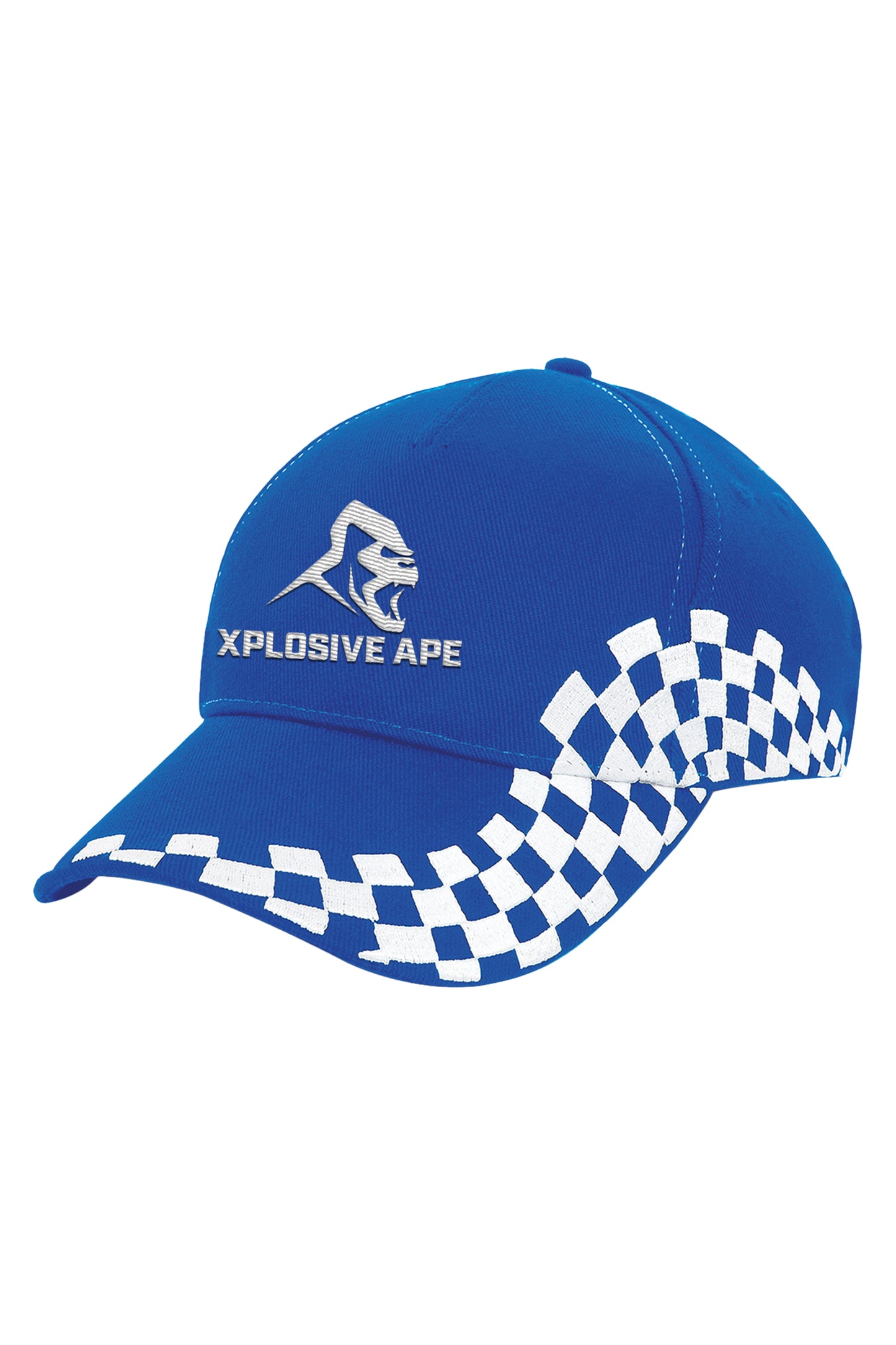 XAPE Grand Prix Cap - Royal Blue / White