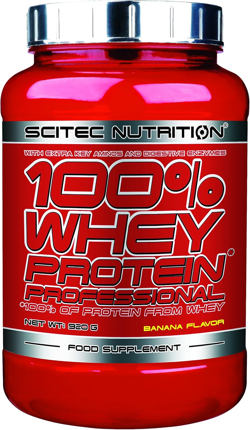 Scitec Nutrition 100% Whey Protein Professional 920g Banana