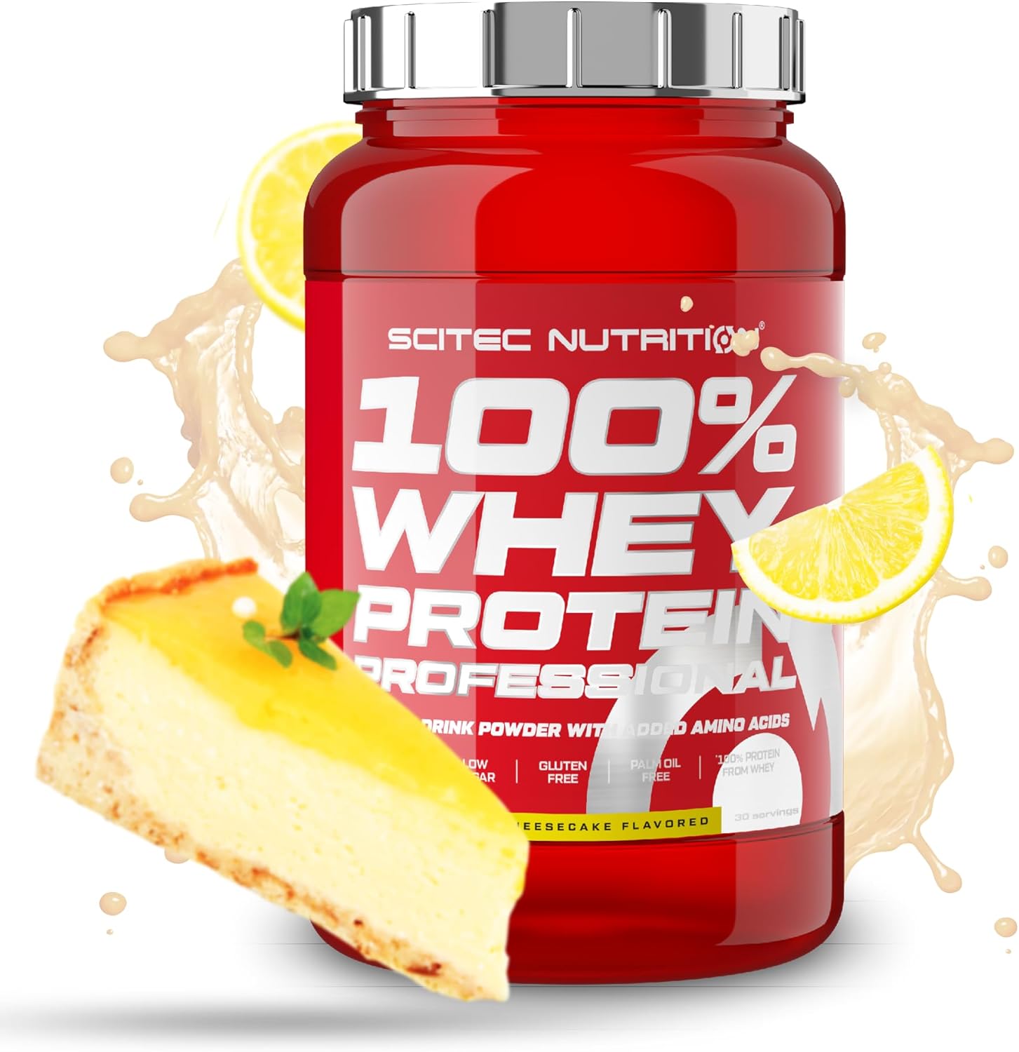 Scitec Nutrition 100% Whey Protein Professional 920g Lemon Cheesecake