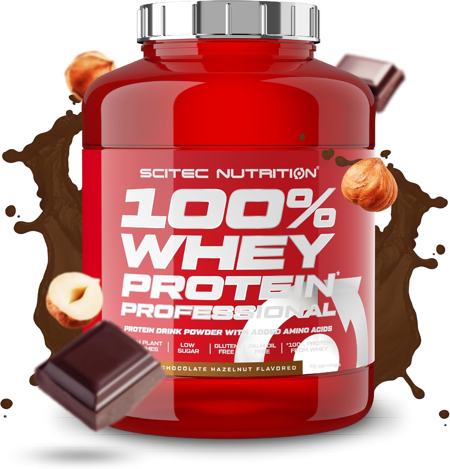 Scitec Nutrition 100% Whey Protein Professional 2350g Chocolate Hazelnut