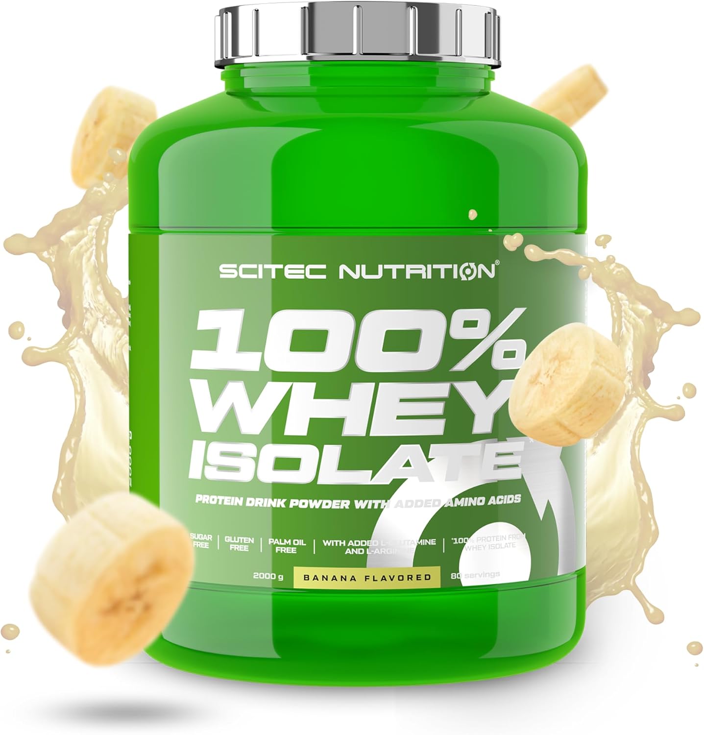 Scitec Nutrition 100% Whey Isolate 2000g Banana