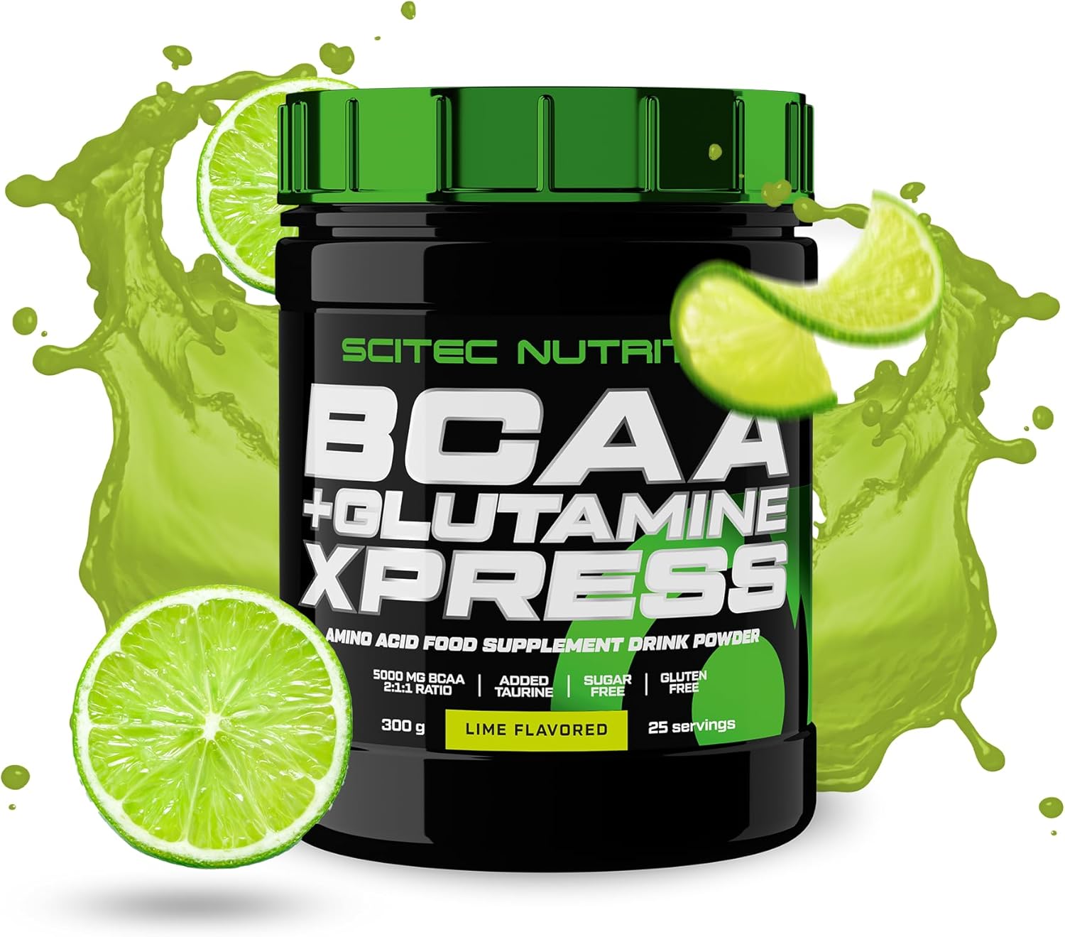 Scitec Nutrition BCAA + Glutamine Xpress 300g Lime