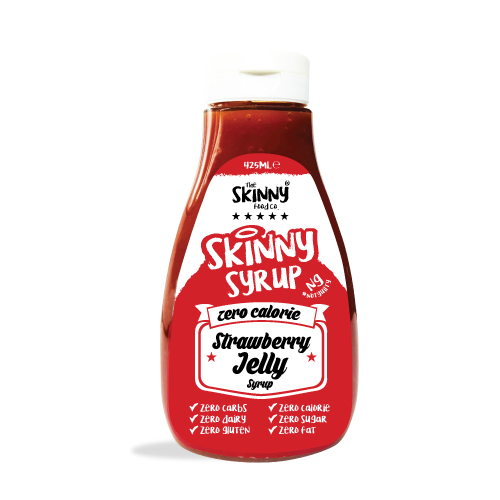 The Skinny Food Co Skinny Syrup 425ml Strawberry