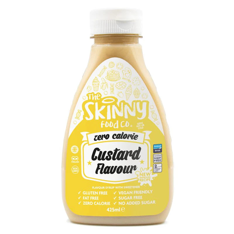 The Skinny Food Co Skinny Syrup 425ml Custard