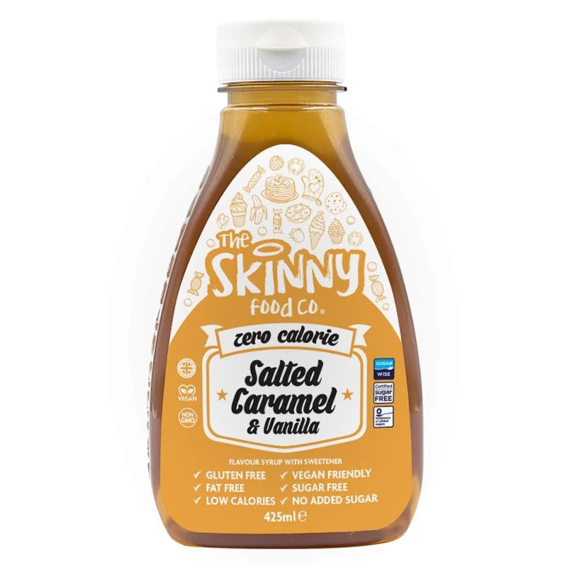 The Skinny Food Co Skinny Syrup 425ml Salted Caramel Vanilla