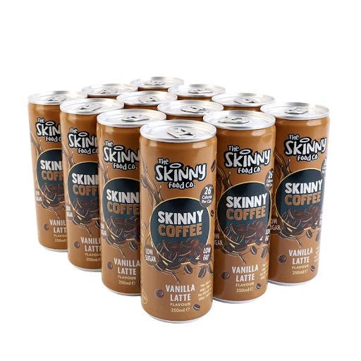 The Skinny Food Co Skinny Coffee 12x250mll Vanilla Latte