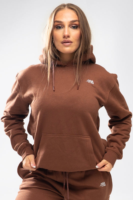 XAPE Core Logo Hoodie - Cocoa