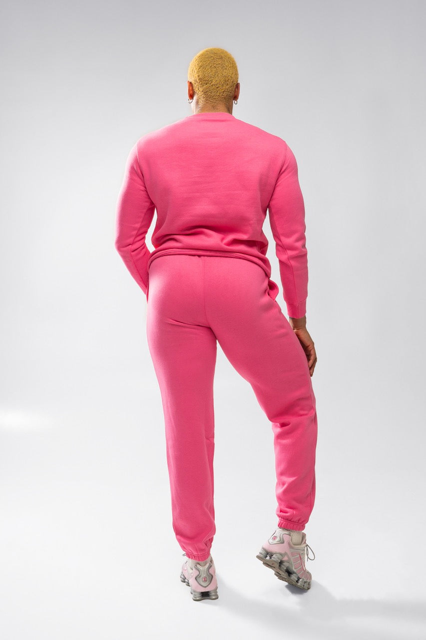 XAPE Core Logo Sweatshirt - Dusty Pink