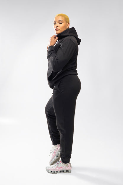 XAPE Core Logo Zip Hoodie - Black
