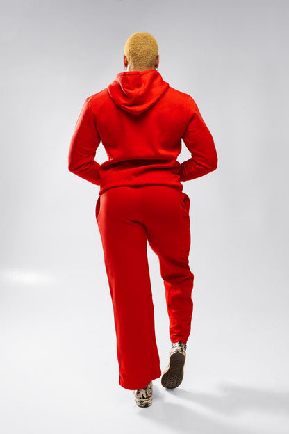 XAPE Core Logo Zip Hoodie - Red