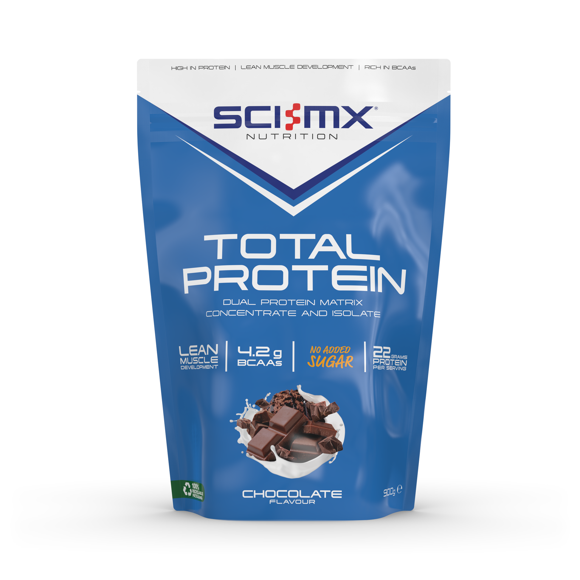 Sci-MX Total Protein 900g Chocolate