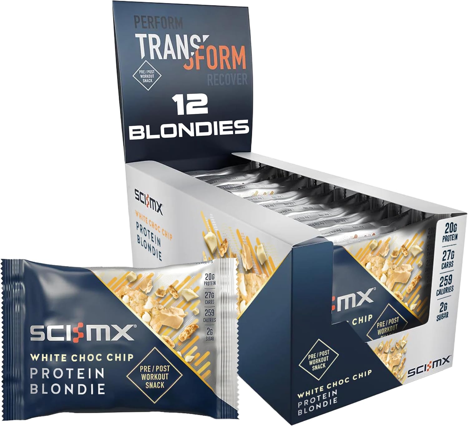 SCI-MX Blondie 12x65g White Choc Chip