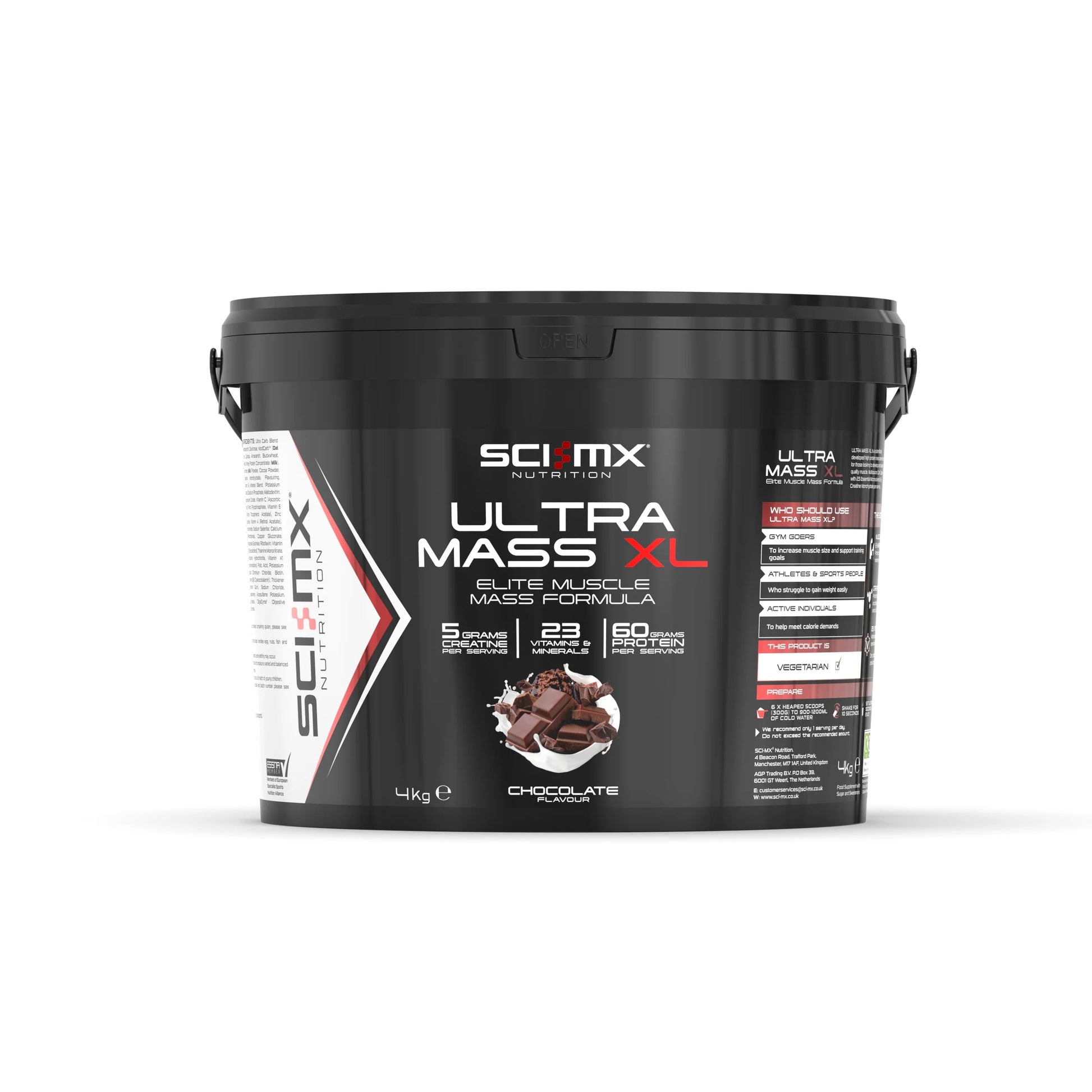 SCI-MX Ultra Mass XL 4kg Chocolate