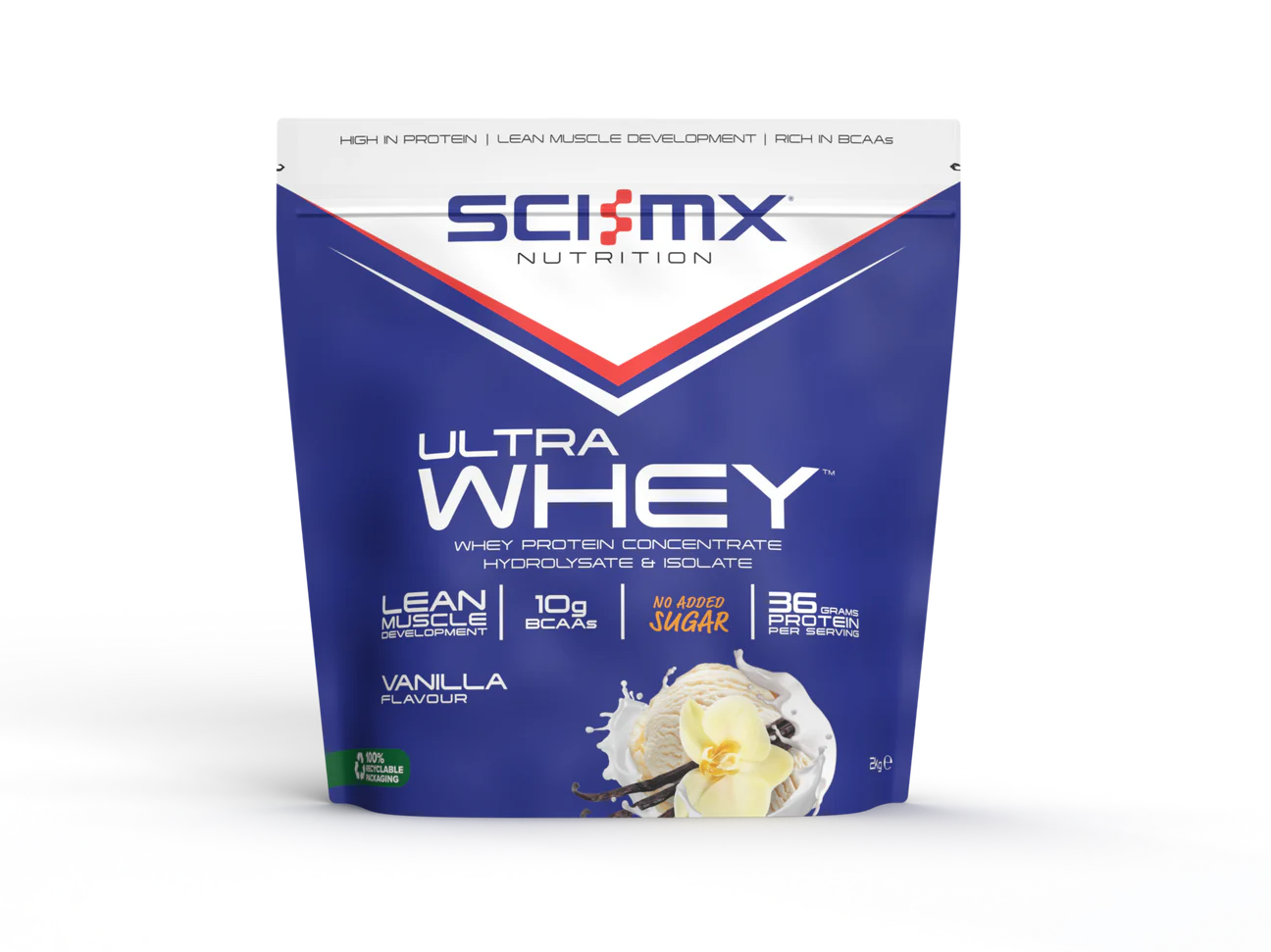 SCI-MX Ultra Whey 2kg Vanilla