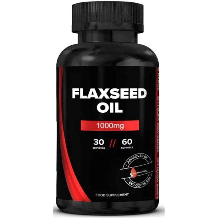 Strom Sports Flaxseed Oil  60 Softgels