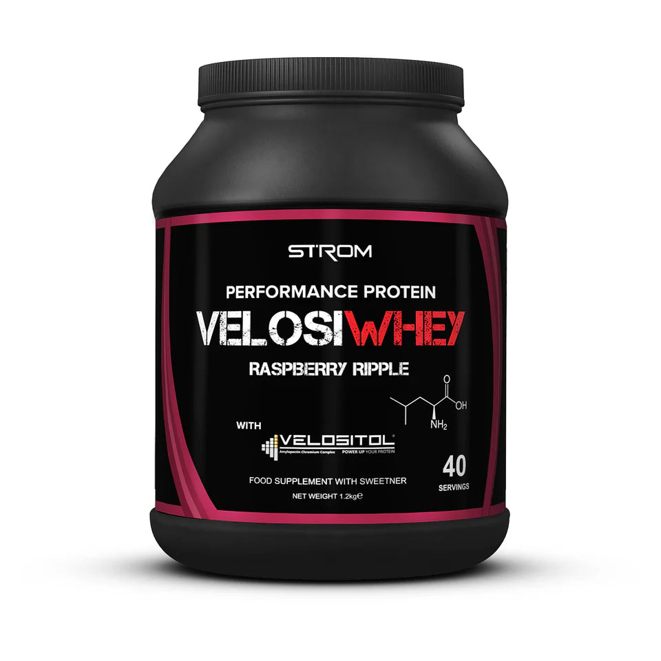 Strom Sports VelosiWhey  1.2kg Raspberry Ripple