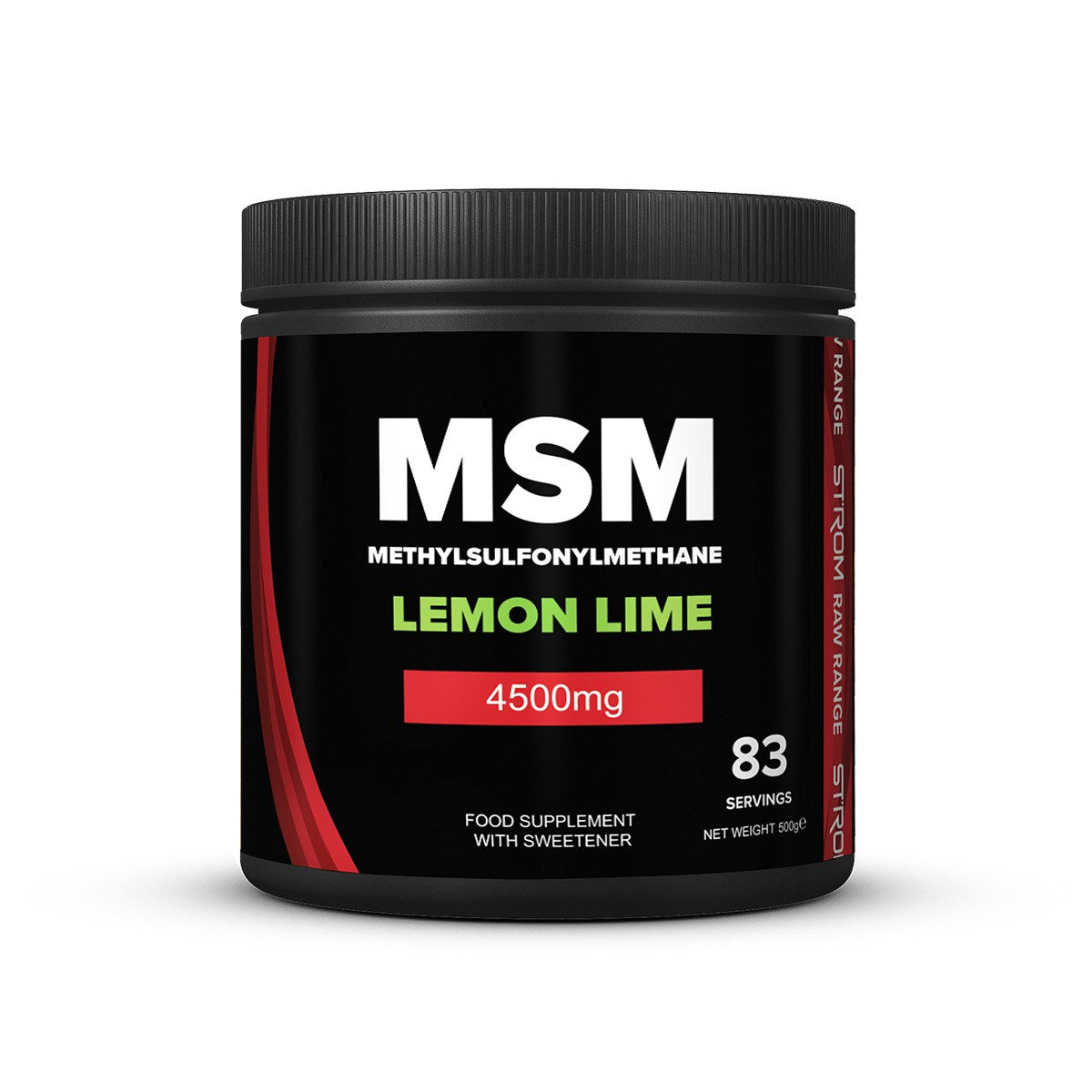 Strom Sports MSM  500g Lemon Lime