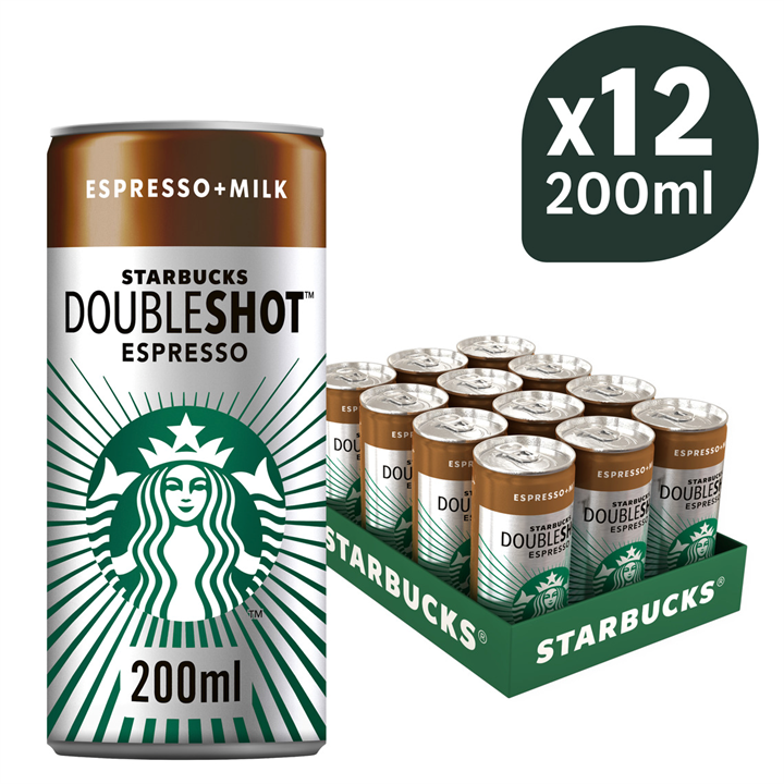 Starbucks Doubleshot Espresso 12x200ml Espresso