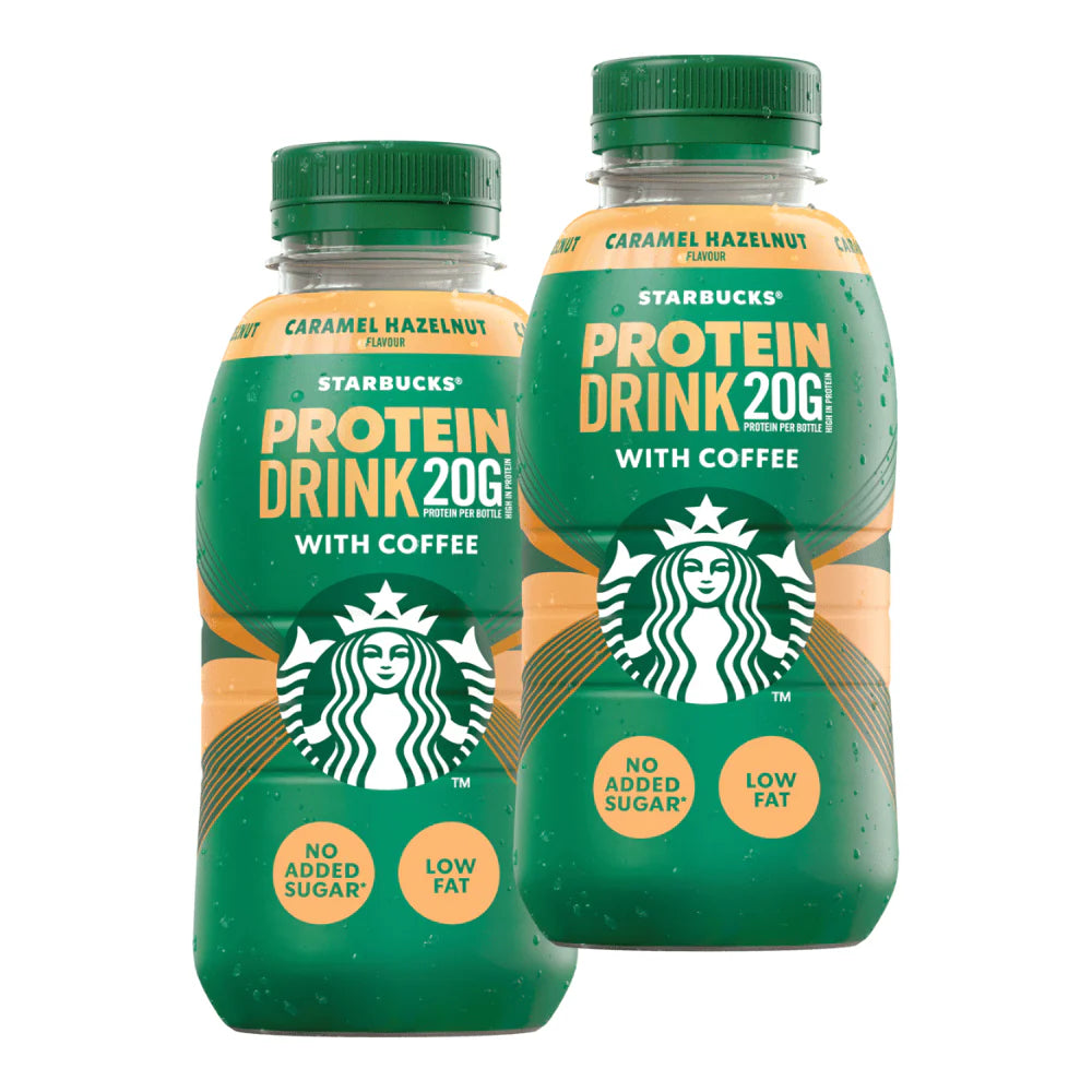 Starbucks Protein PET 8x330ml Caramel Hazelnut