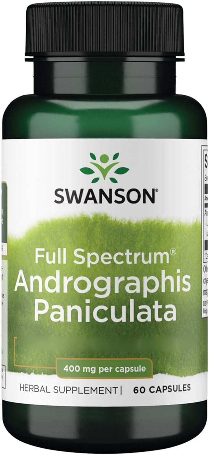 Swanson Full Spectrum Andrographis Paniculata 60 Caps