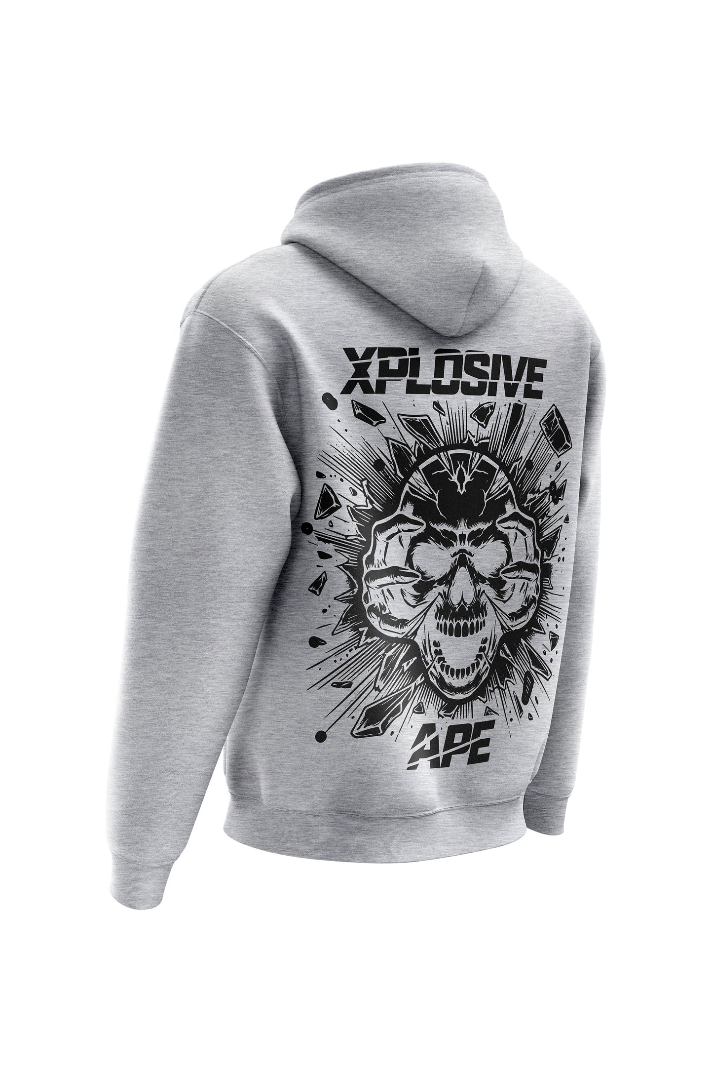 XAPE Shatter Hoodie - Sports Grey