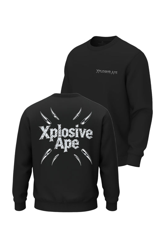 XAPE Shrapnel Burst Sweatshirt - Black