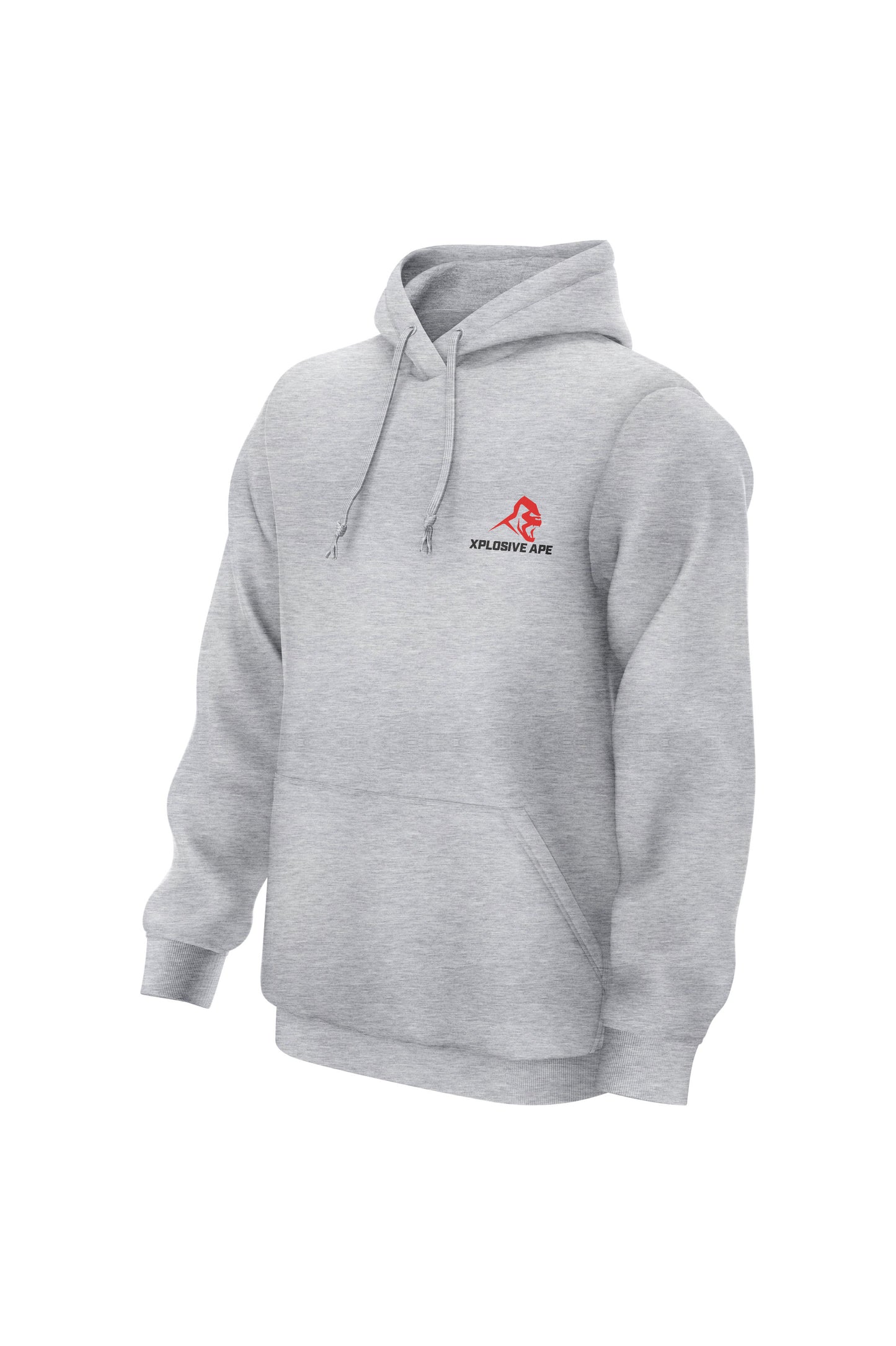 XAPE Never Back Down Signature Hoodie - Sports Grey