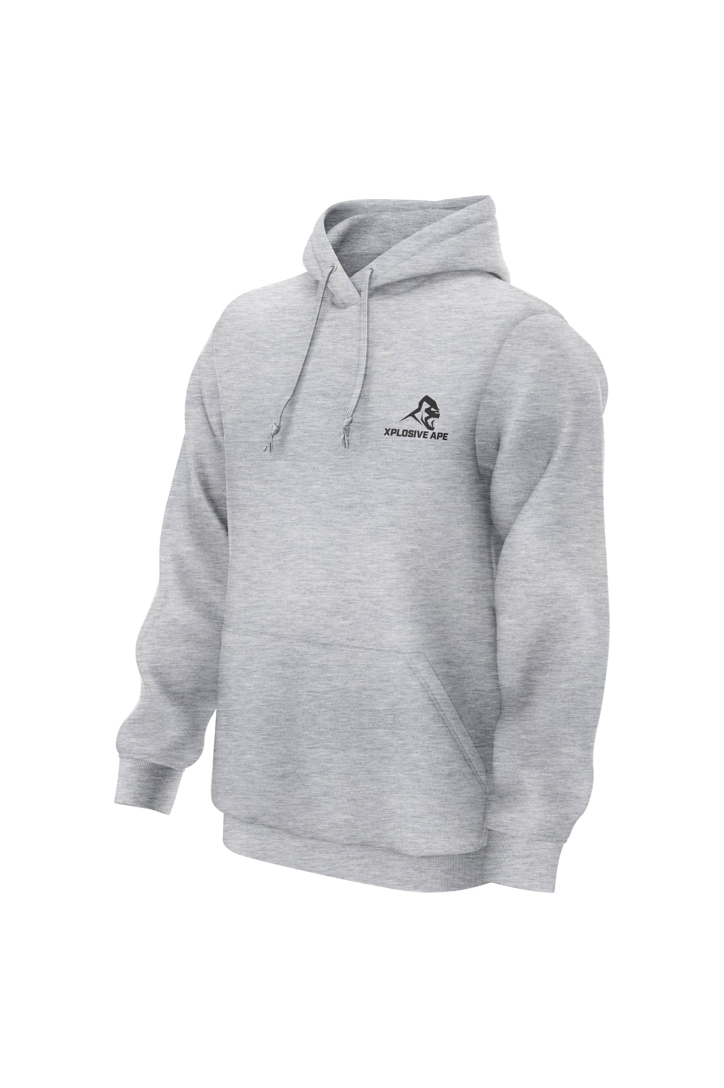 XAPE Splatter V2 String Hoodie - Sports Grey