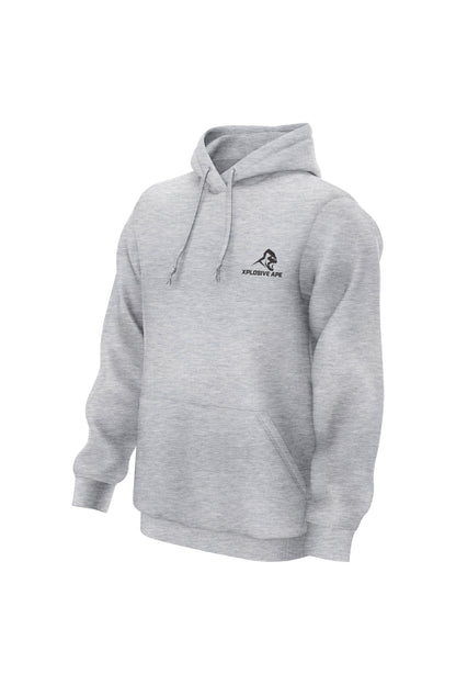 XAPE Splatter V2 String Hoodie - Sports Grey