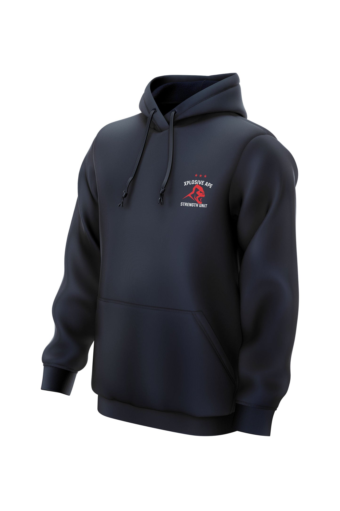 XAPE Strength Unit String Hoodie - Navy