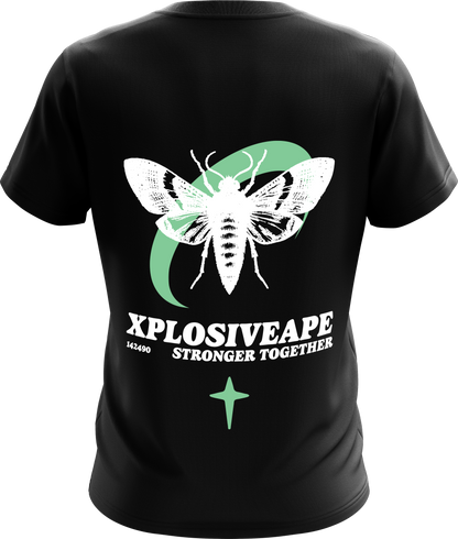 XAPE Moth Tee - Black