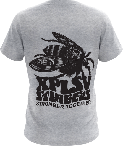 XAPE Stingers Tee - Sports Grey