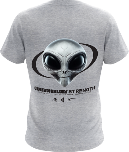 XAPE Otherworldly Strength Tee - Sports Grey