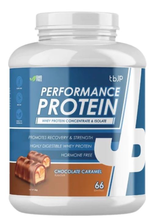 Trained By JP Performance Protein 2kg Chocolate Caramel