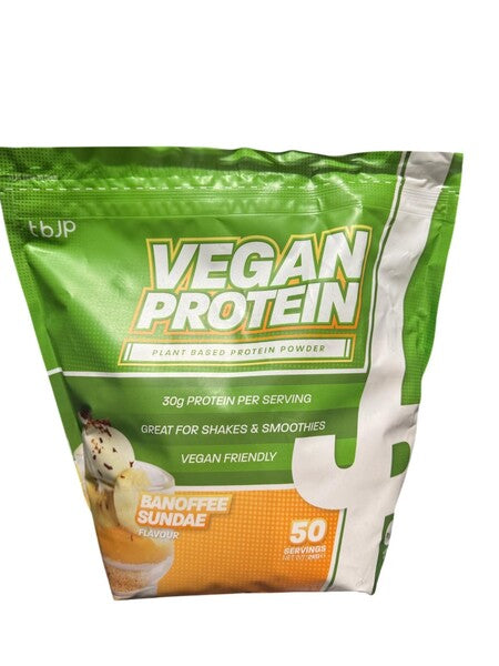 Trained By JP Vegan Protein 2kg Banoffee Sundae