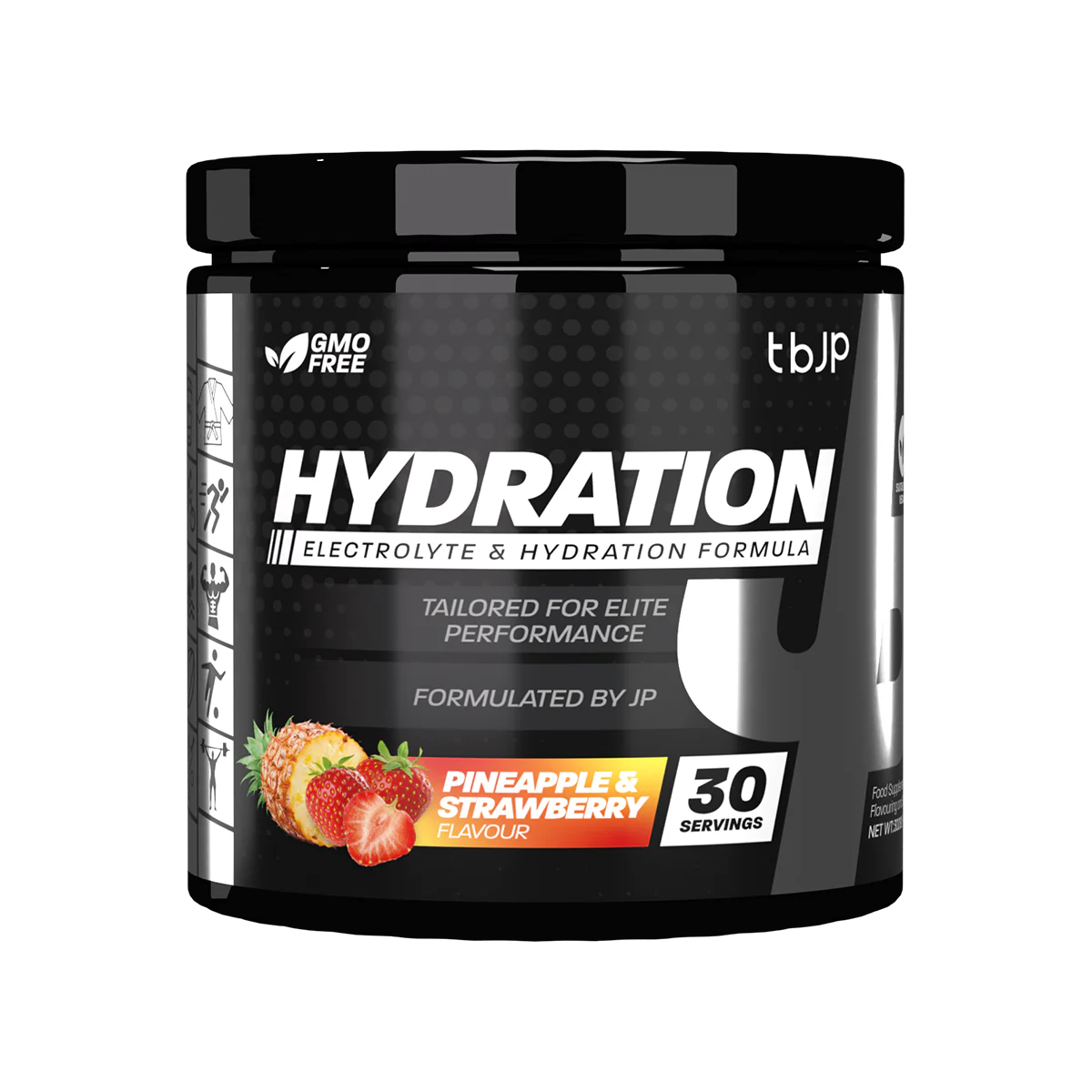 Trained By JP Hydration 300g Strawberry Pineapple