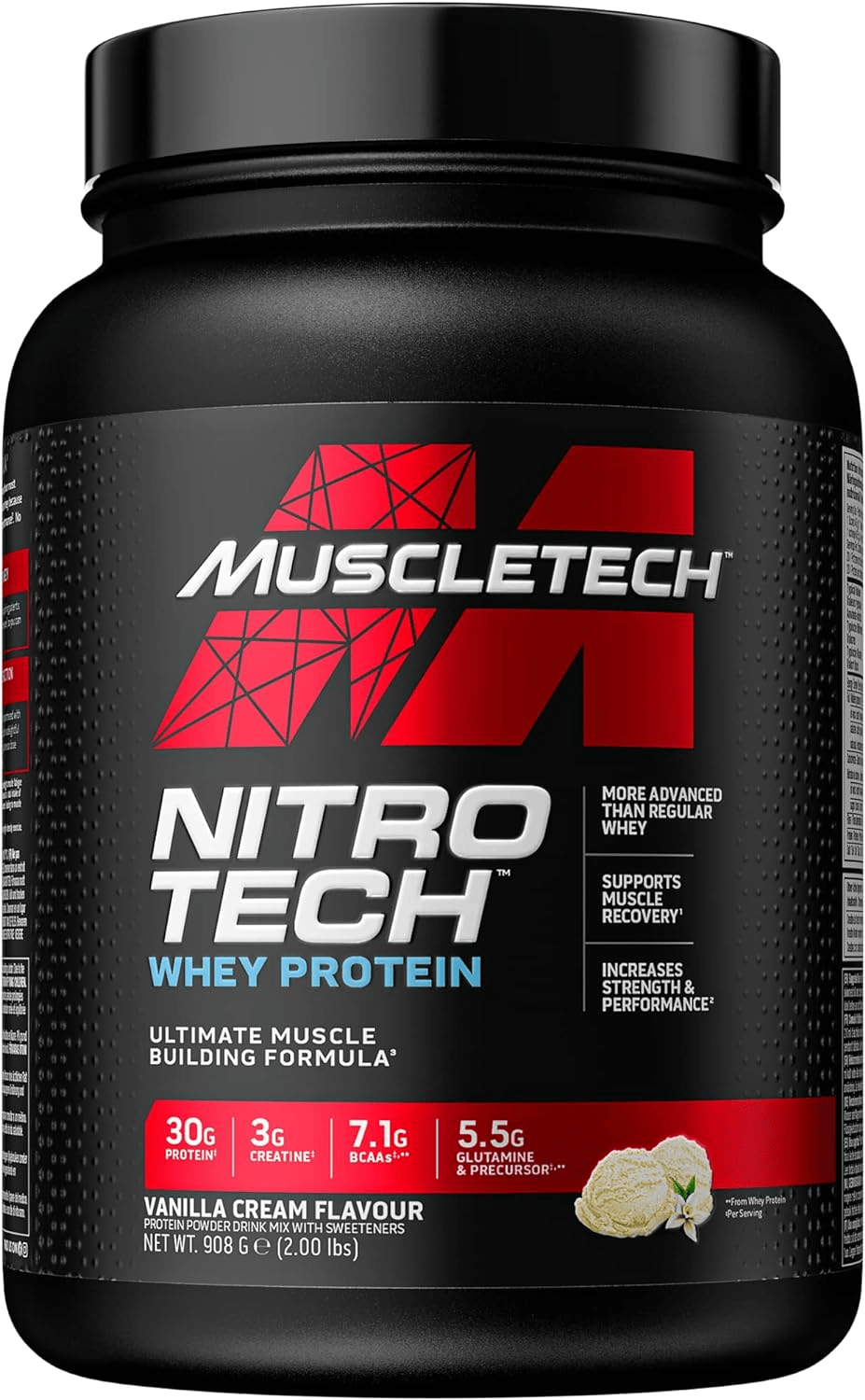 Muscletech Nitro Tech 1.8kg Vanilla