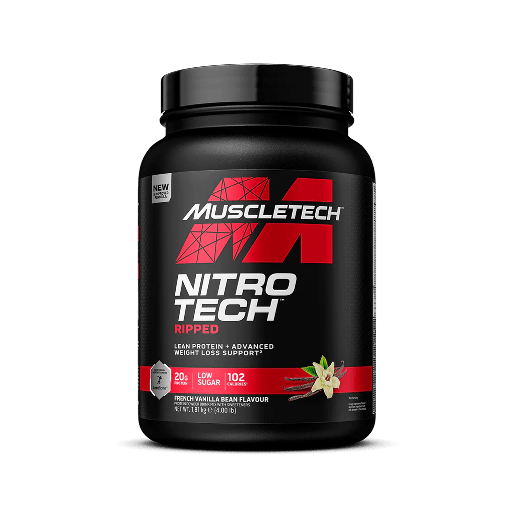 Muscletech Nitro Tech Ripped 1.8kg French Vanilla Swirl