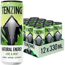 Tenzing Natural Energy 12x330ml Lime & Mint