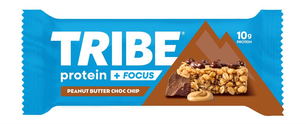 Tribe Protein + Focus Flapjack 60g Peanut Butter Choc Chip