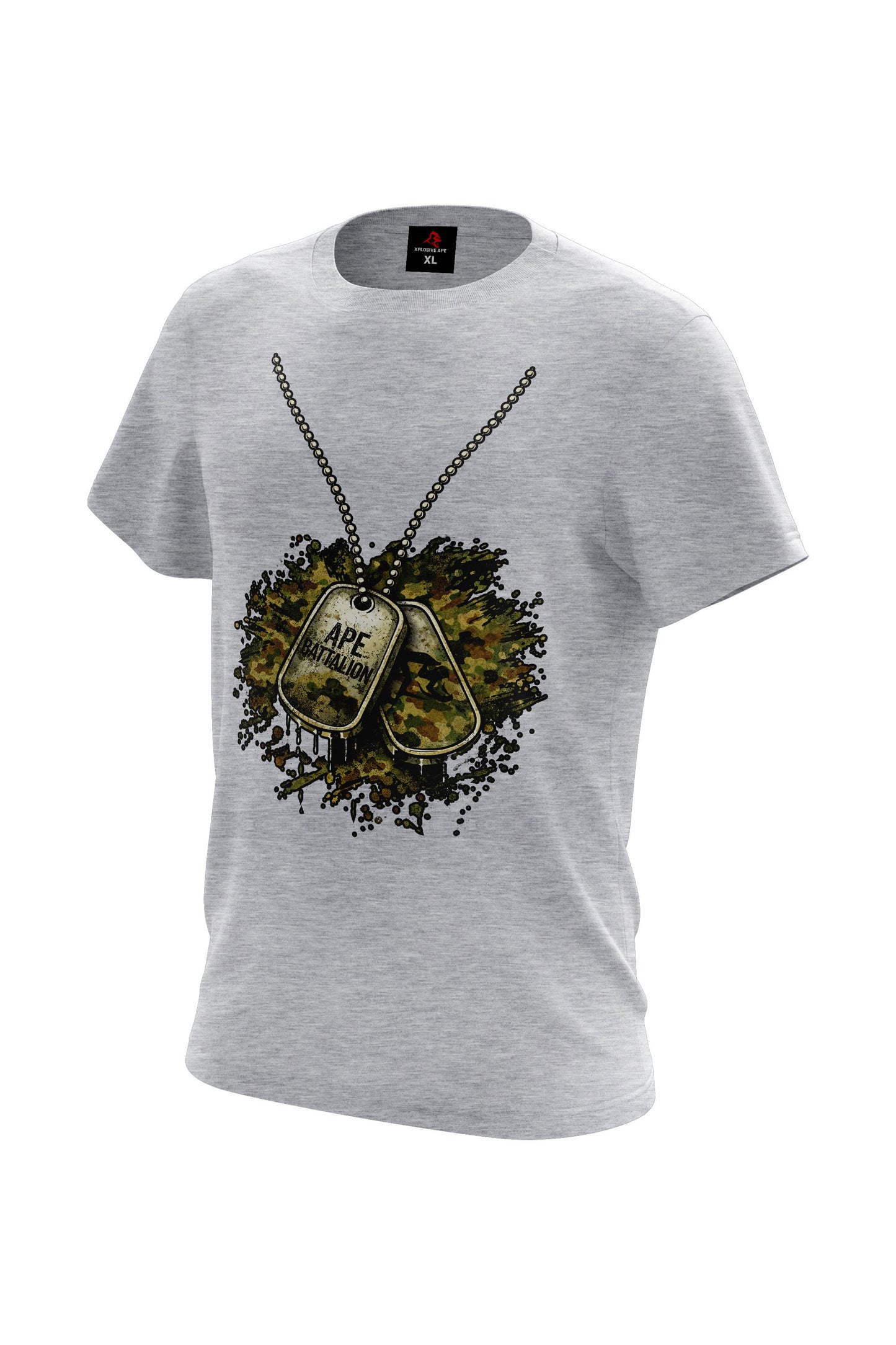 XAPE Tag Tee - Sports Grey