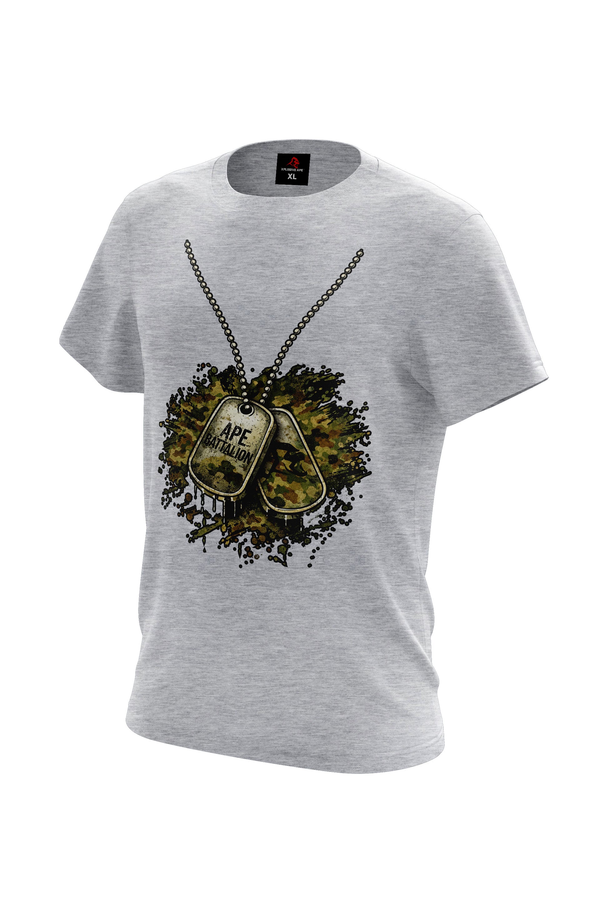 XAPE Tag Tee - Sports Grey