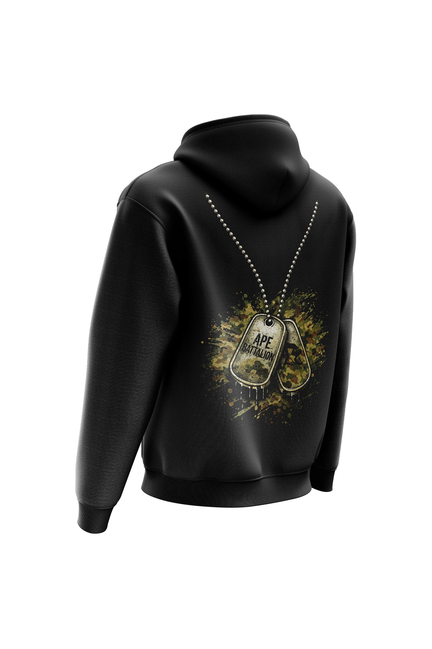 XAPE Tag Hoodie - Black