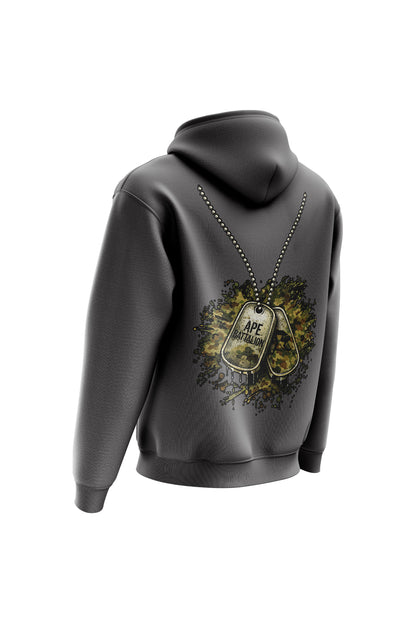 XAPE Tag Hoodie - Charcoal