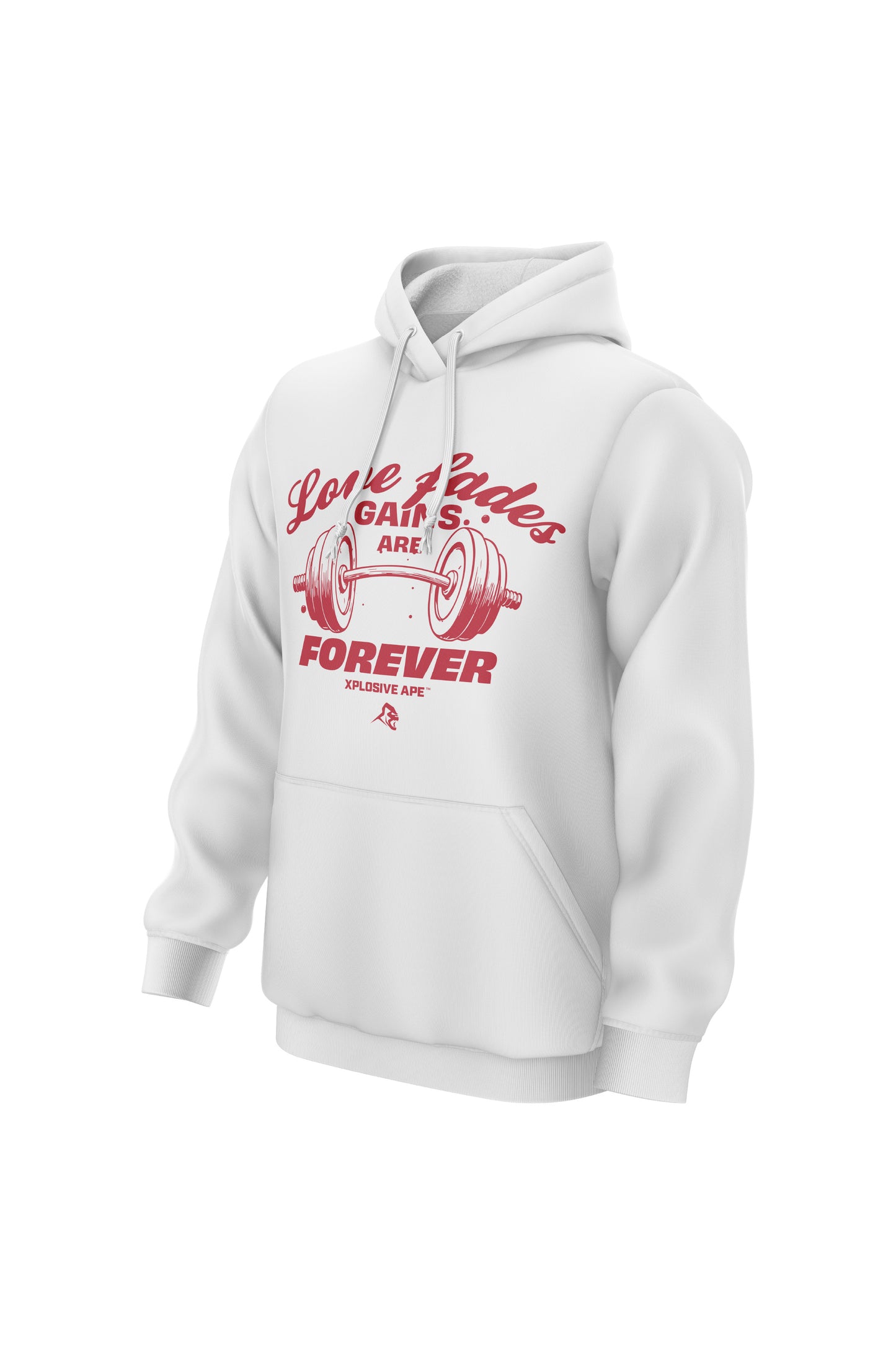 XAPE Gains Forever Hoodie & Tee Combo - White