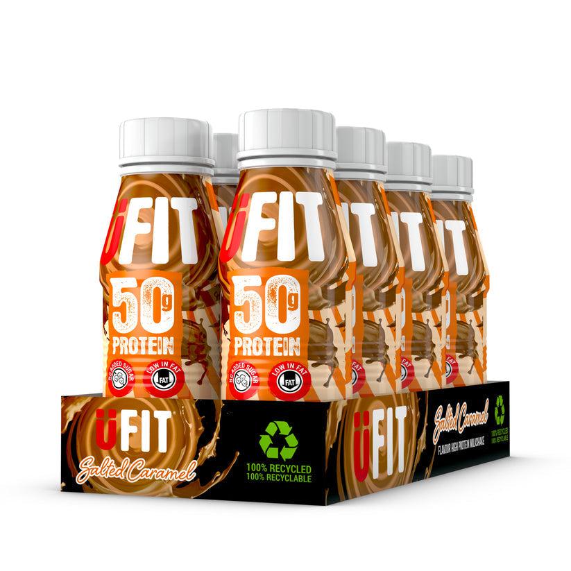 UFIT Protein RTD 8x500ml Salted Caramel