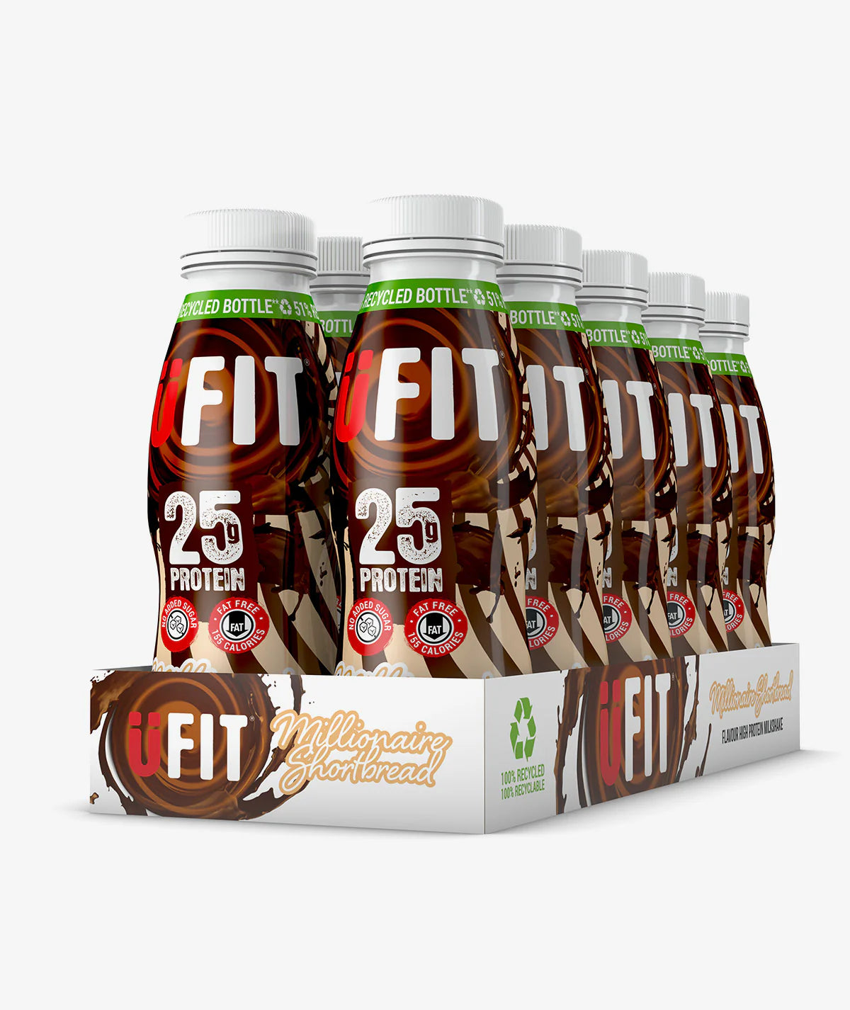 UFIT Protein RTD 10x330ml Millionaires Shortbread